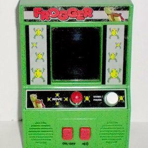 Frogger Retro Look Handheld Konami Mini Arcade Game